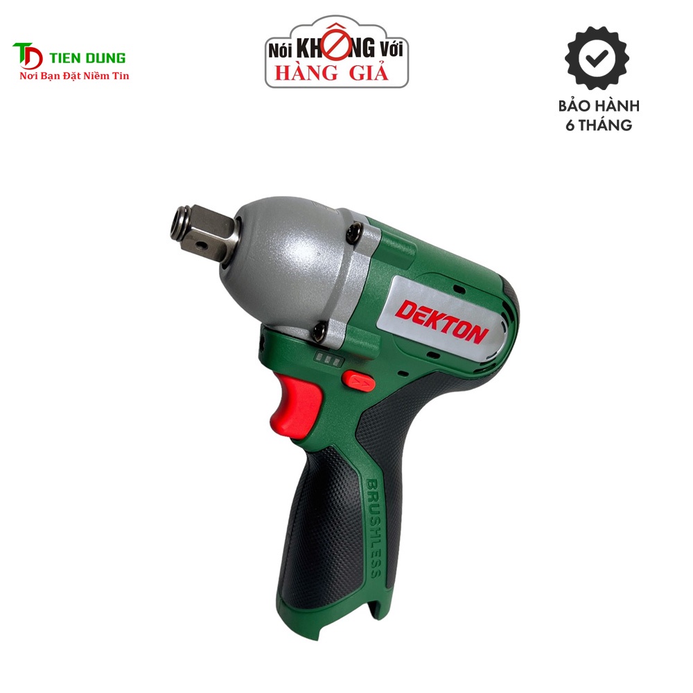 Thân Máy Siết Bulong Dekton D16-IW200 - Motor Brushless - Lực Siết 200N.m