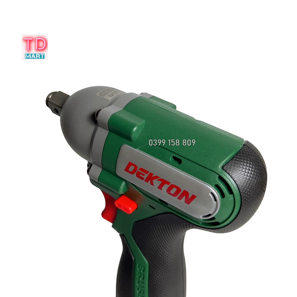 Máy Siết Bulong Dekton D16-IW200 - Motor Brushless - Lực Siết 200N.m