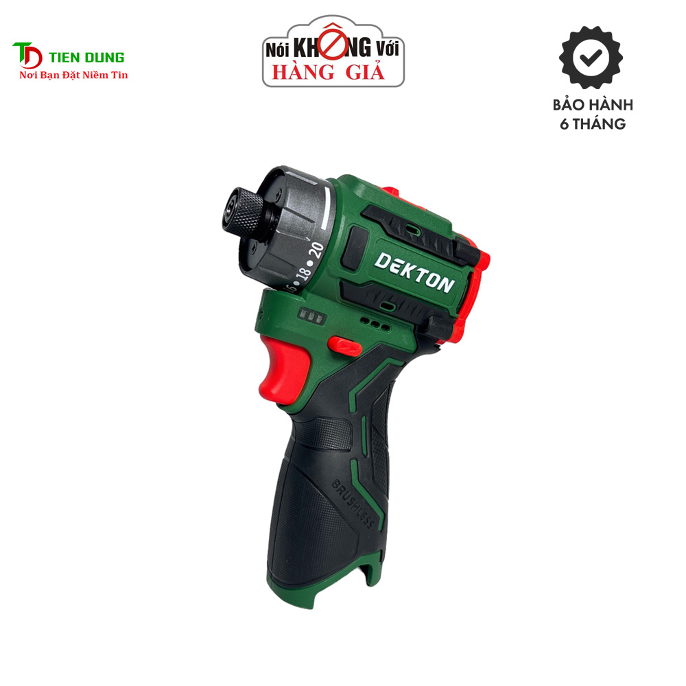 Thân Máy Bắn Vít Trượt Dekton Dekton D16-VT55PRO - Motor Brushless - Lực Siết 55N.m