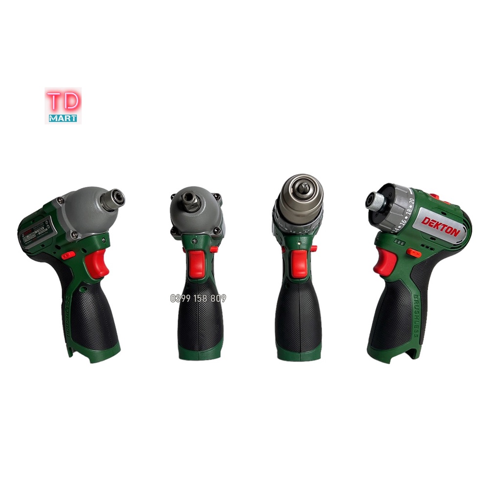 THÂN MÁY PIN 16,8V DEKTON D16