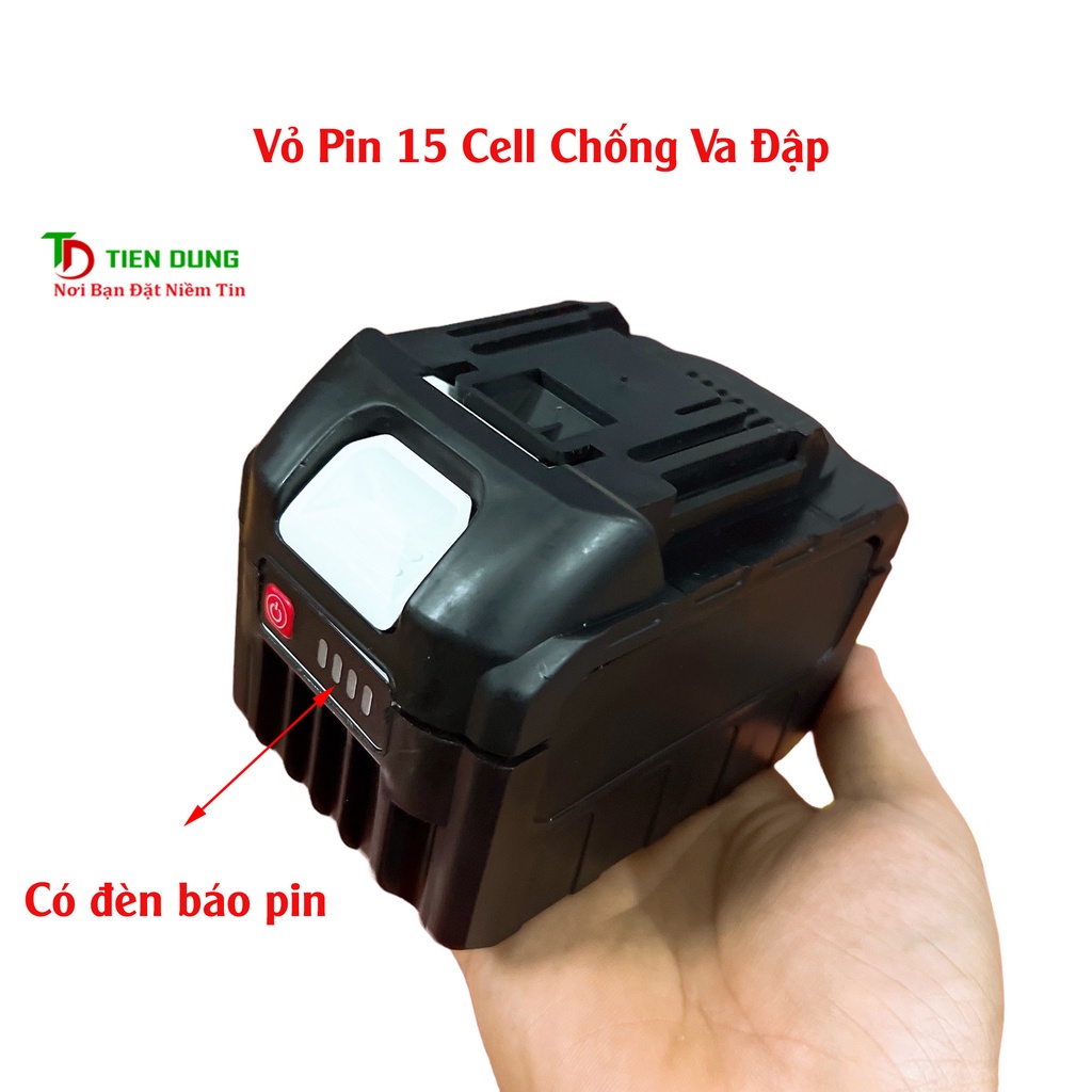 Vỏ Pin 15 Cell Chống Sốc, Chống Va Đập Full Phụ Kiện