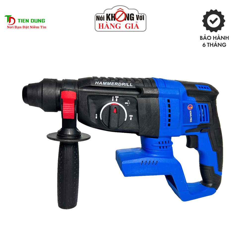 Thân Máy khoan bê Tông Dùng Pin 3 chức năng KingPro hàng chính hãng