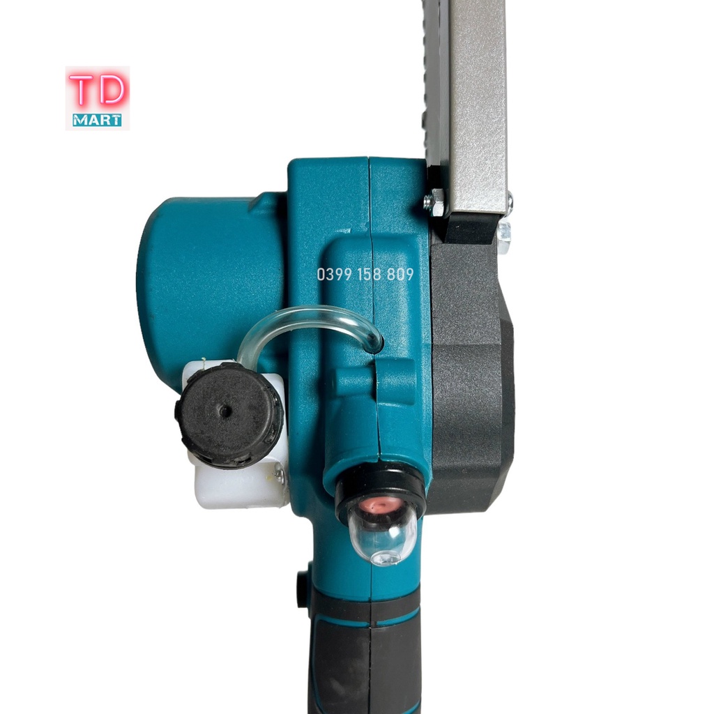 Máy Cưa xích pin 21V 10 cell không chổi than có bình bơm nhớt, Lam 6 Inch