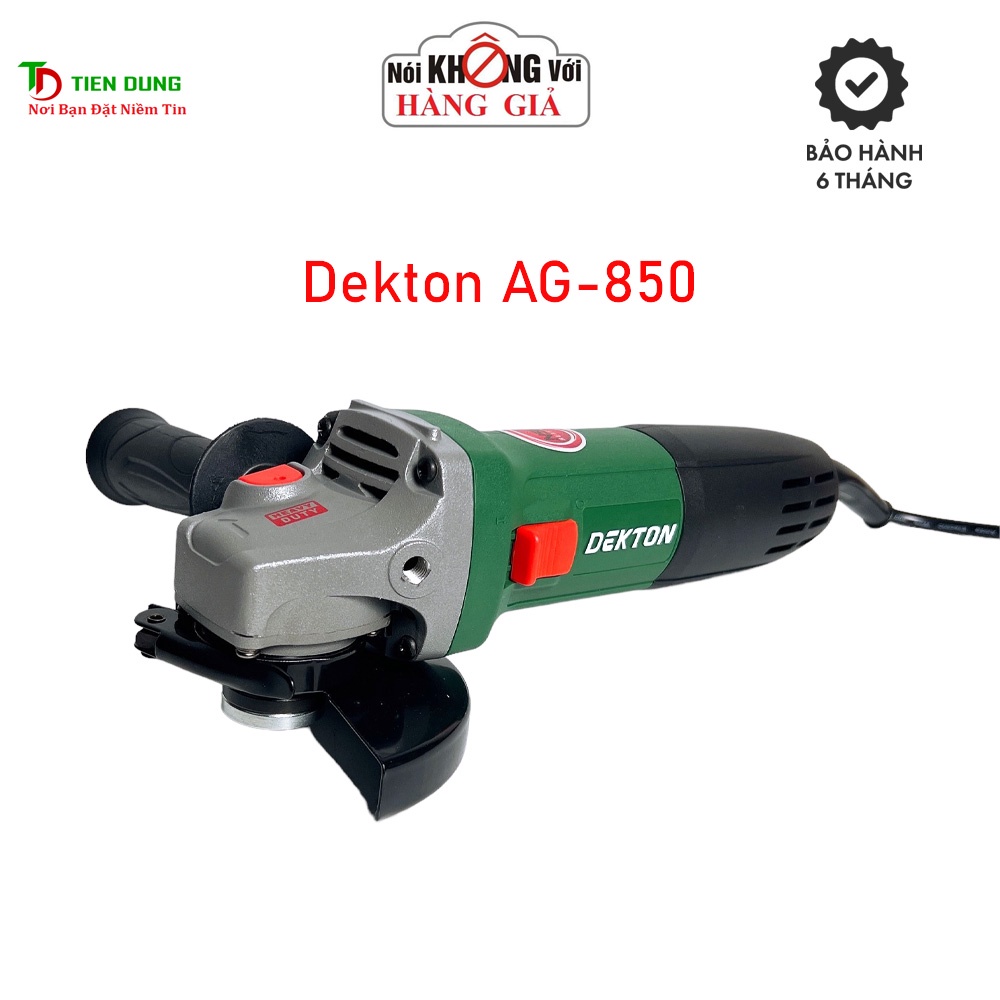 Máy Mài Góc Dekton DK-AG850 - Công Suất 850W - Đá Cắt 100mm - Công Tắc Trượt