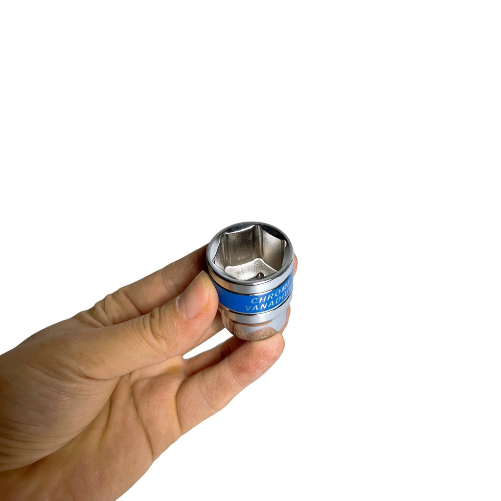 Bộ tuýp khẩu 12 chi tiết sửa chữa xe máy mở bu lông đa năng