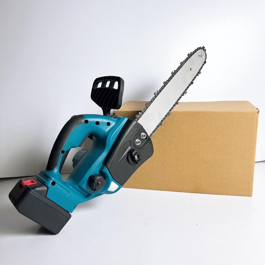 Máy cưa xích chạy pin không chổi than lam xích 12inch (chung chân pin Makita 18V)
