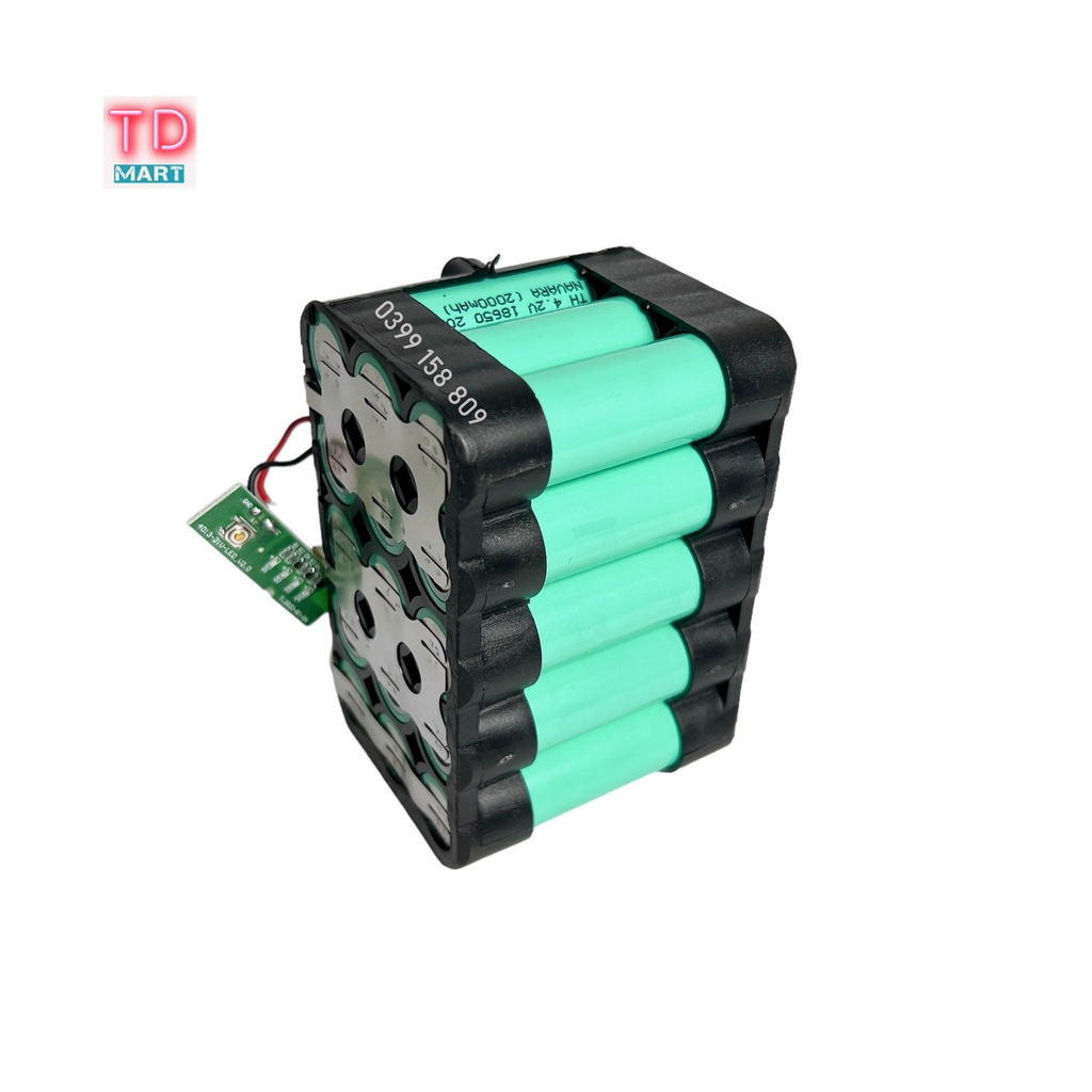 Pin Navara 15 Cell Promax Chân pin phổ thông, có đèn báo pin, mạch 4 mosfet