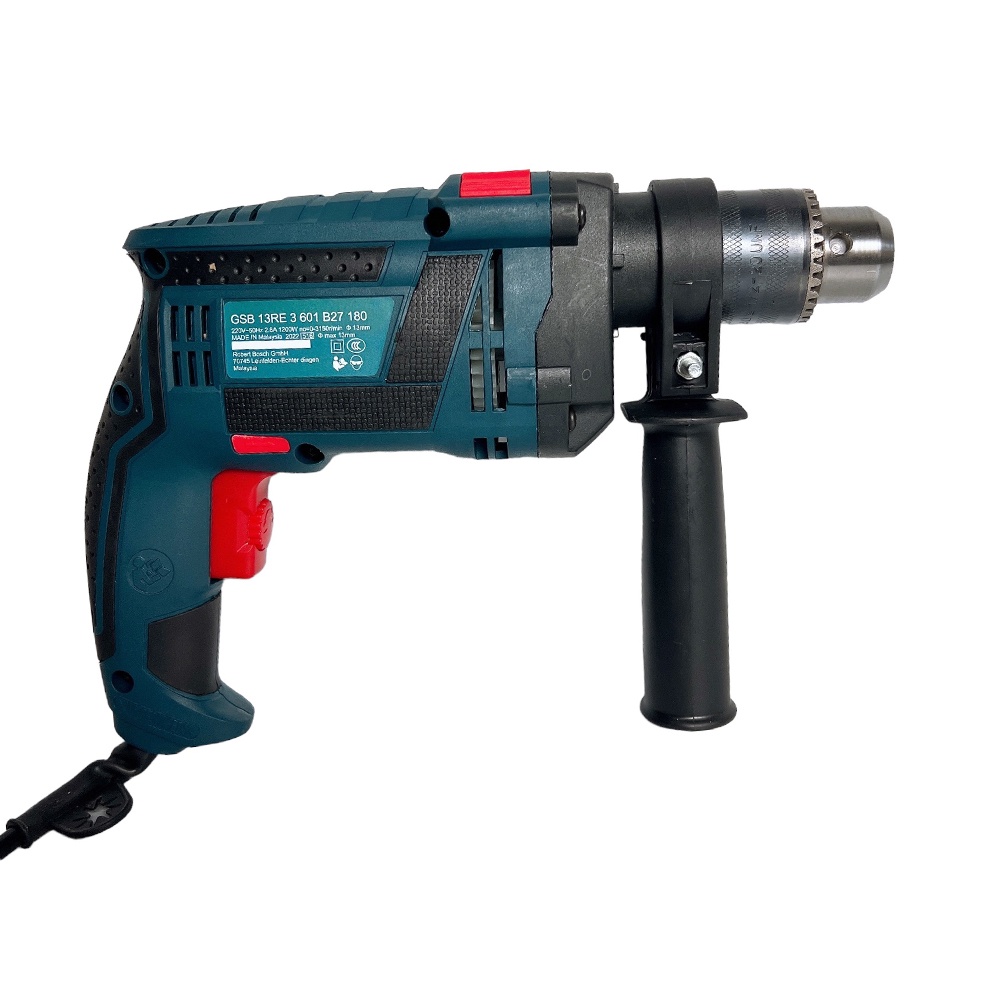 Vali Máy Khoan GSB 13RE 1200W lõi đồng, có búa khoan tường, tặng bộ phụ kiện 29 chi tiết