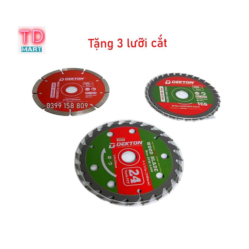Máy Cắt Đa Năng dùng Pin Dekton M21-CS05BL / Brushless / Chân Pin Phổ Thông Makita