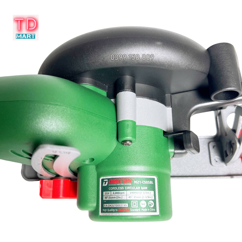 Máy Cắt Đa Năng dùng Pin Dekton M21-CS05BL / Brushless / Chân Pin Phổ Thông Makita