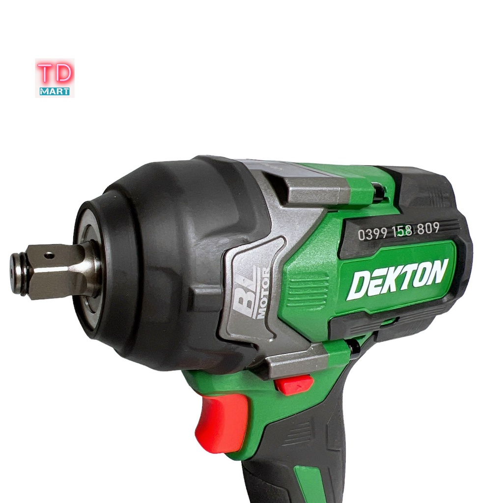 Thân Máy Siết Bulong Pin Dekton M21-IW750N - Motor Brushless - Lực Siết 750Nm