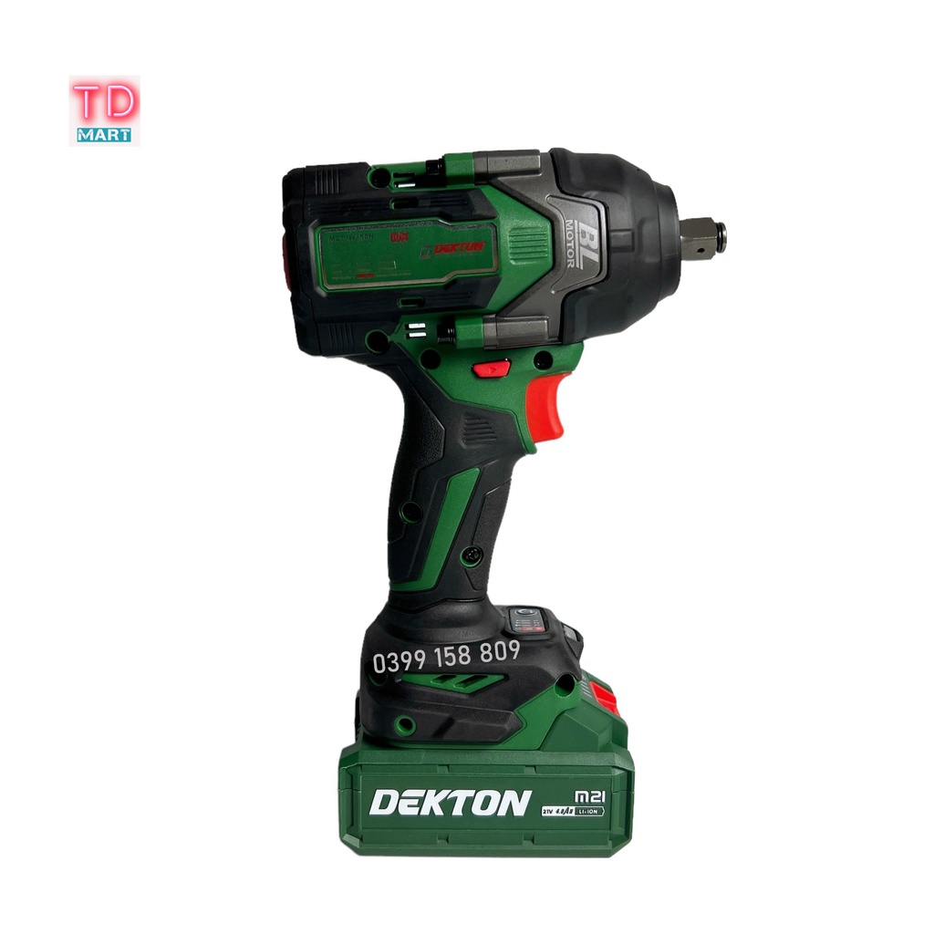 Máy siết Bulong Dekton M21-IW750N Lực Siết 750 N.m