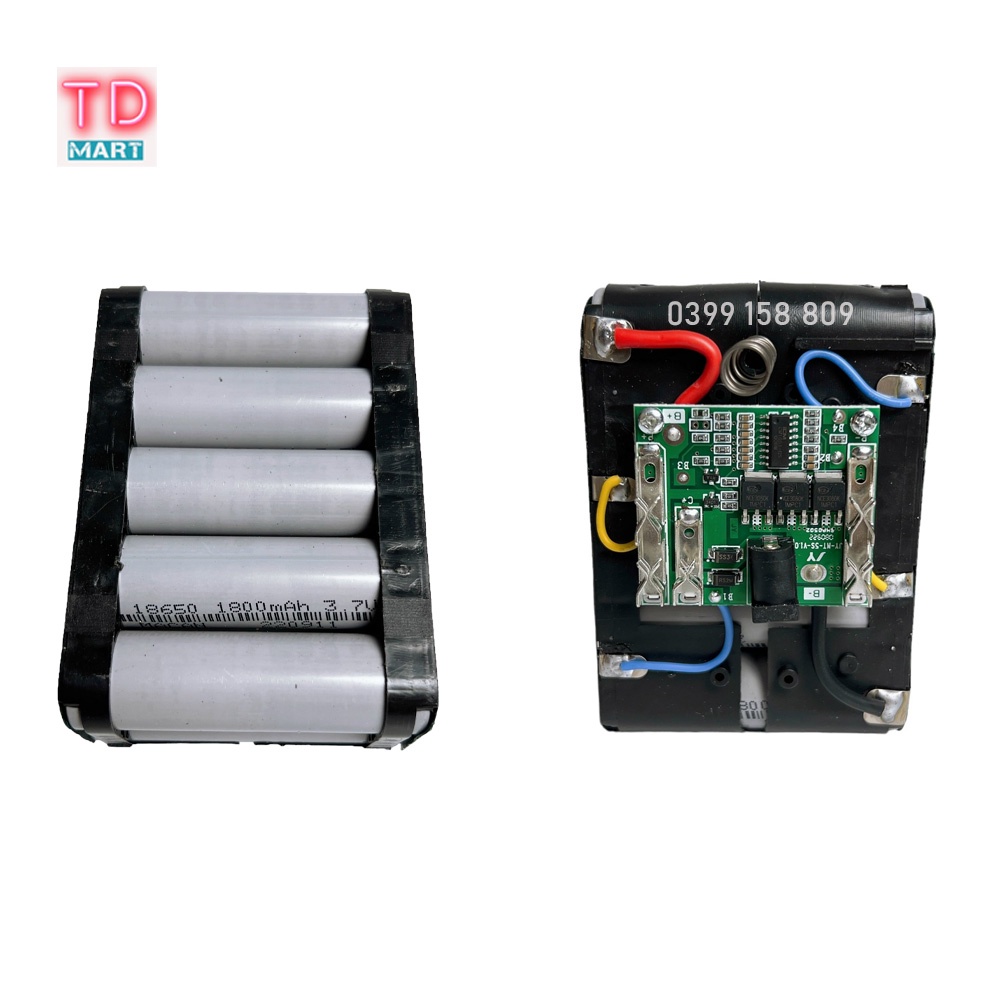 Máy siết bulong pin 21V MACAN 6098A lực siết 380Nm dòng compart nhỏ gọn
