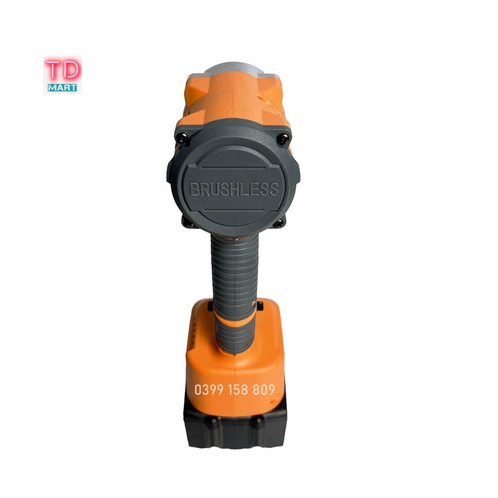 Máy siết bulong pin 21V MACAN 6098A lực siết 380Nm dòng compart nhỏ gọn