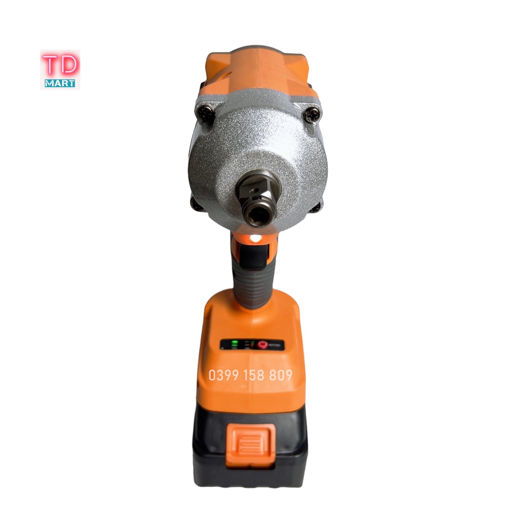 Máy siết bulong pin 21V MACAN 6098A lực siết 380Nm dòng compart nhỏ gọn