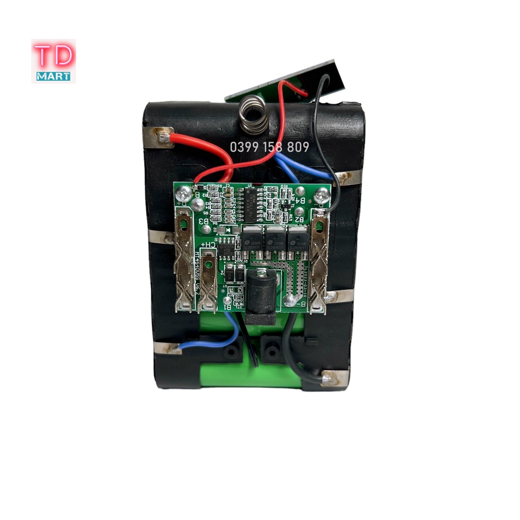 Pin 15 Cell K-max 21V dung lượng cao chân pin phổ thông có đèn báo pin