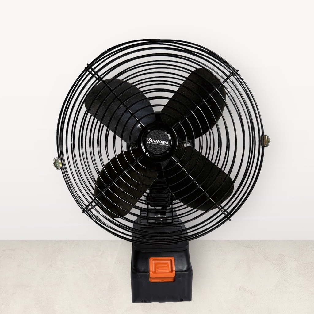 Quạt chạy pin 8 inch, sài chung pin Makita 18v chân pin phổ thông
