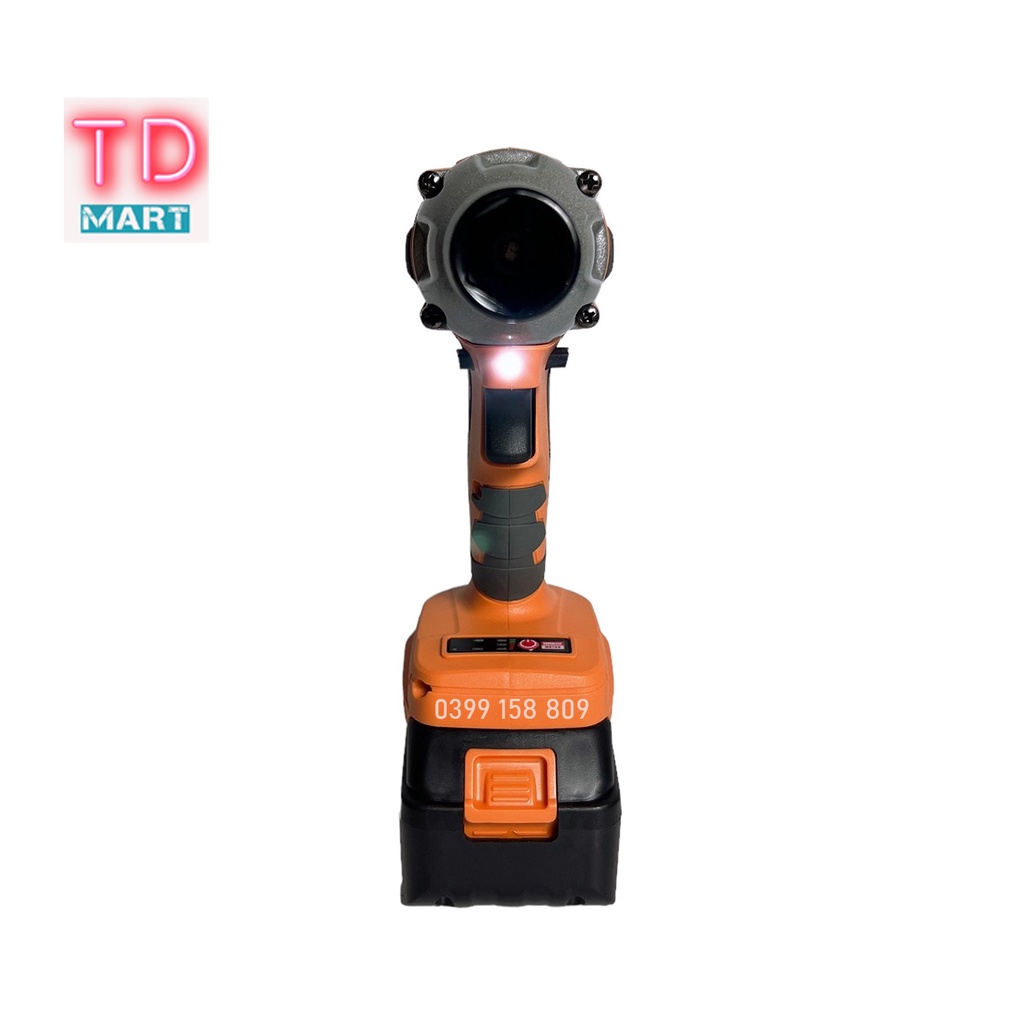 Máy Siết Bulong Dùng Pin 21V MACAN Lực Siết 360Nm Không chổi than