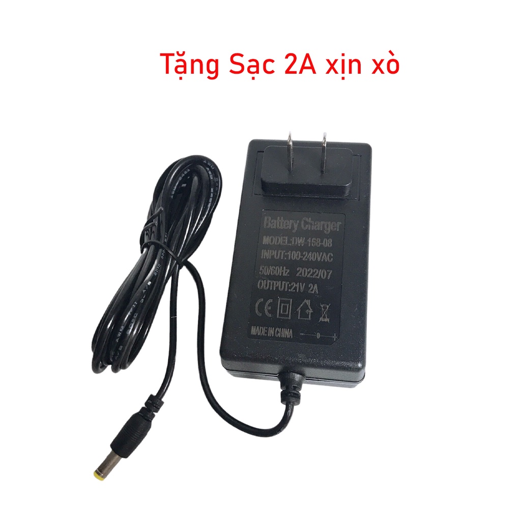 Quạt chạy pin KINGPRO sài chung chân pin Makita 18V