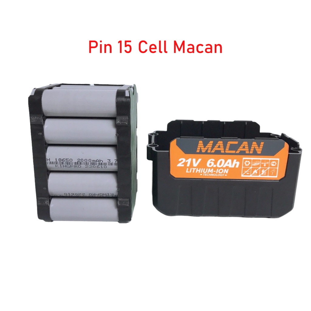 Quạt chạy pin KINGPRO sài chung chân pin Makita 18V