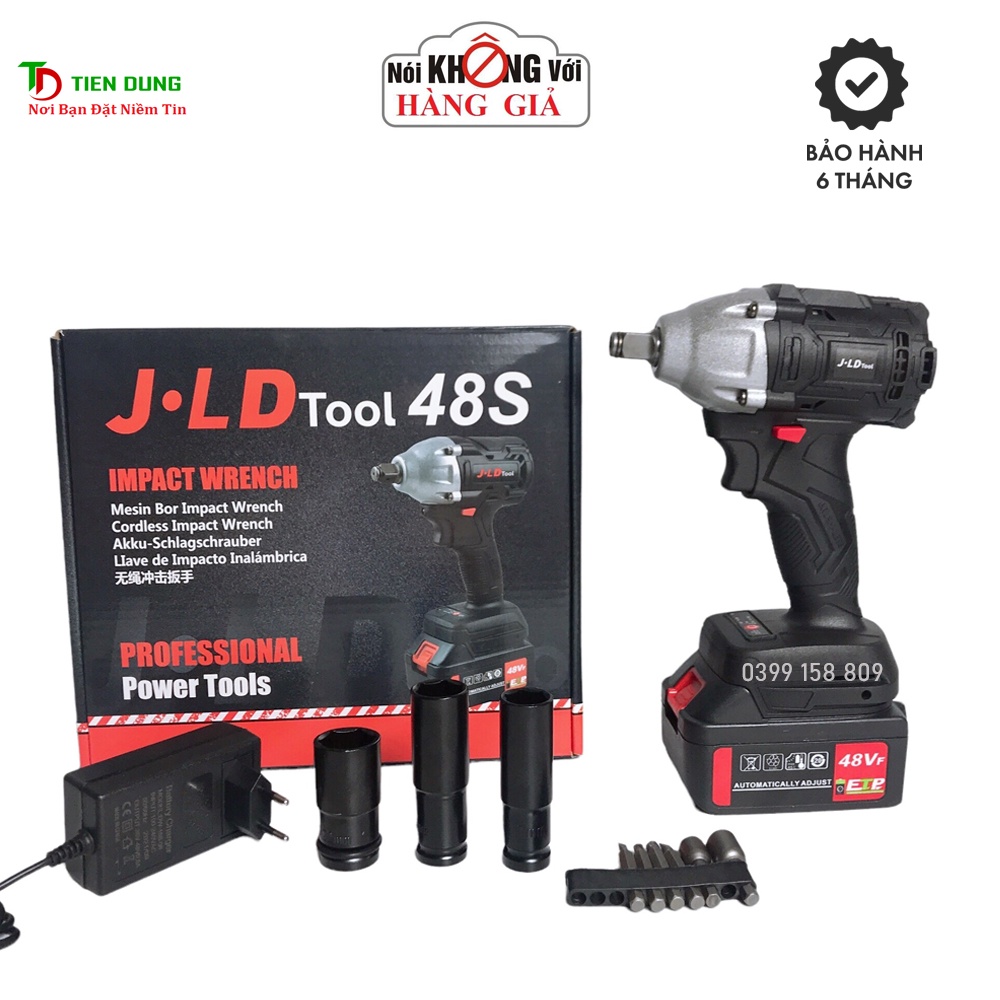 Máy Siết Bulong JLD 48VF Không Chổi Than - Hàng Nội Địa Trung quốc