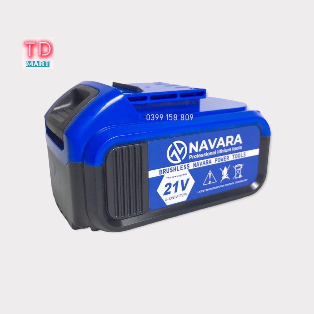 Pin, Sạc Navara 10 Cell Cho Các Dòng Máy Khoan Pin, Bulong Navara