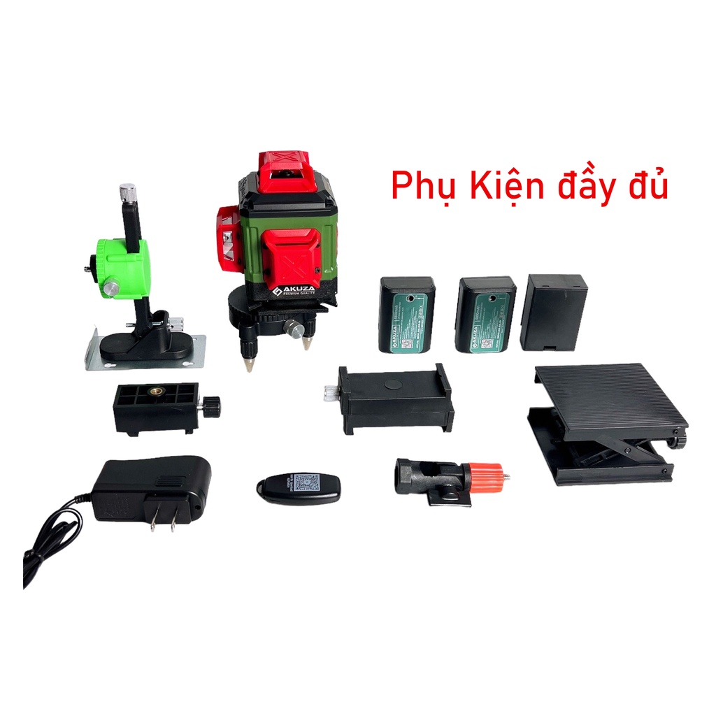 Máy cân bằng LASER 16 tia xanh AKUZA GLA 4D