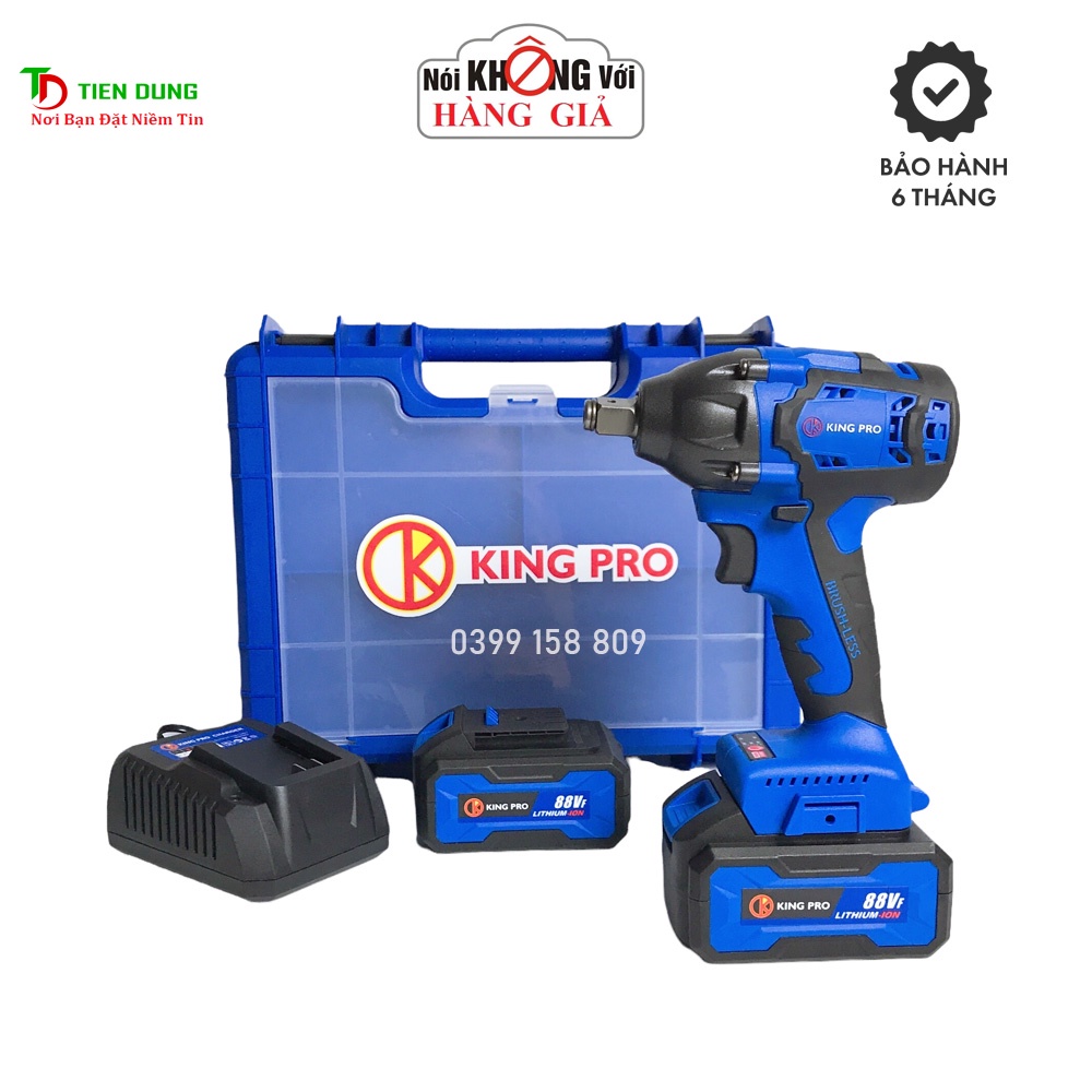 Máy Siết BULONG KINGPRO 88VF lực Siết 360N.m - Hàng Chính Hãng
