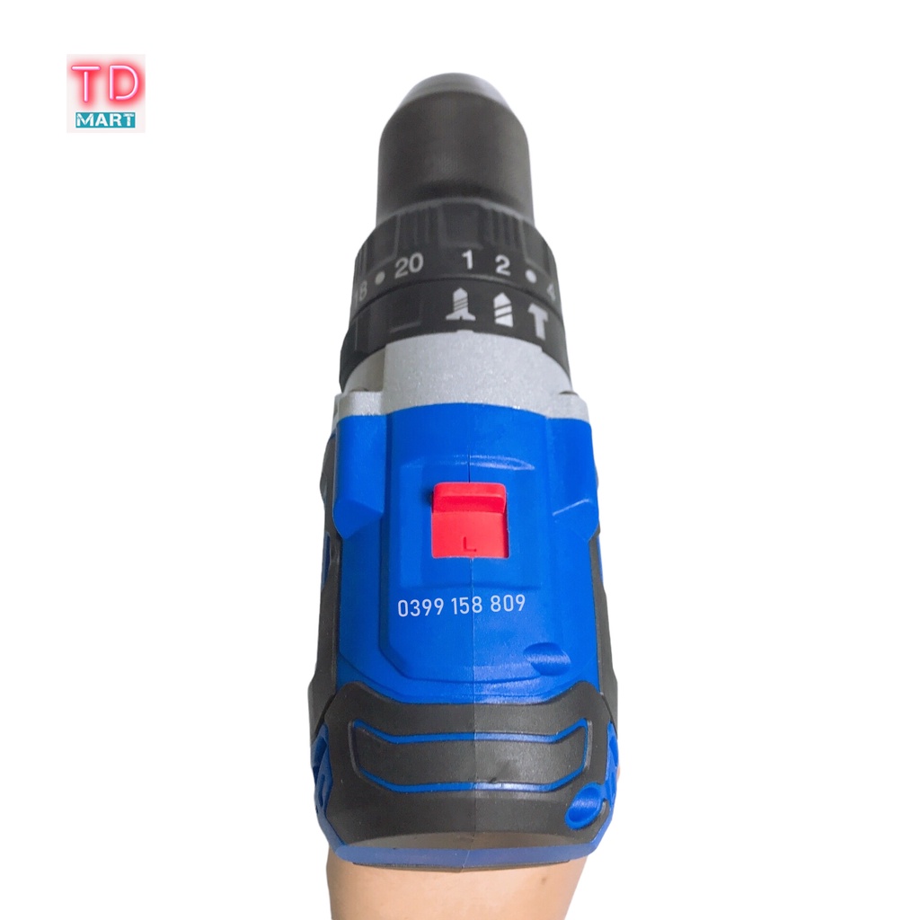 Thân máy Khoan pin 13mm Kingpro 3 chức năng có búa