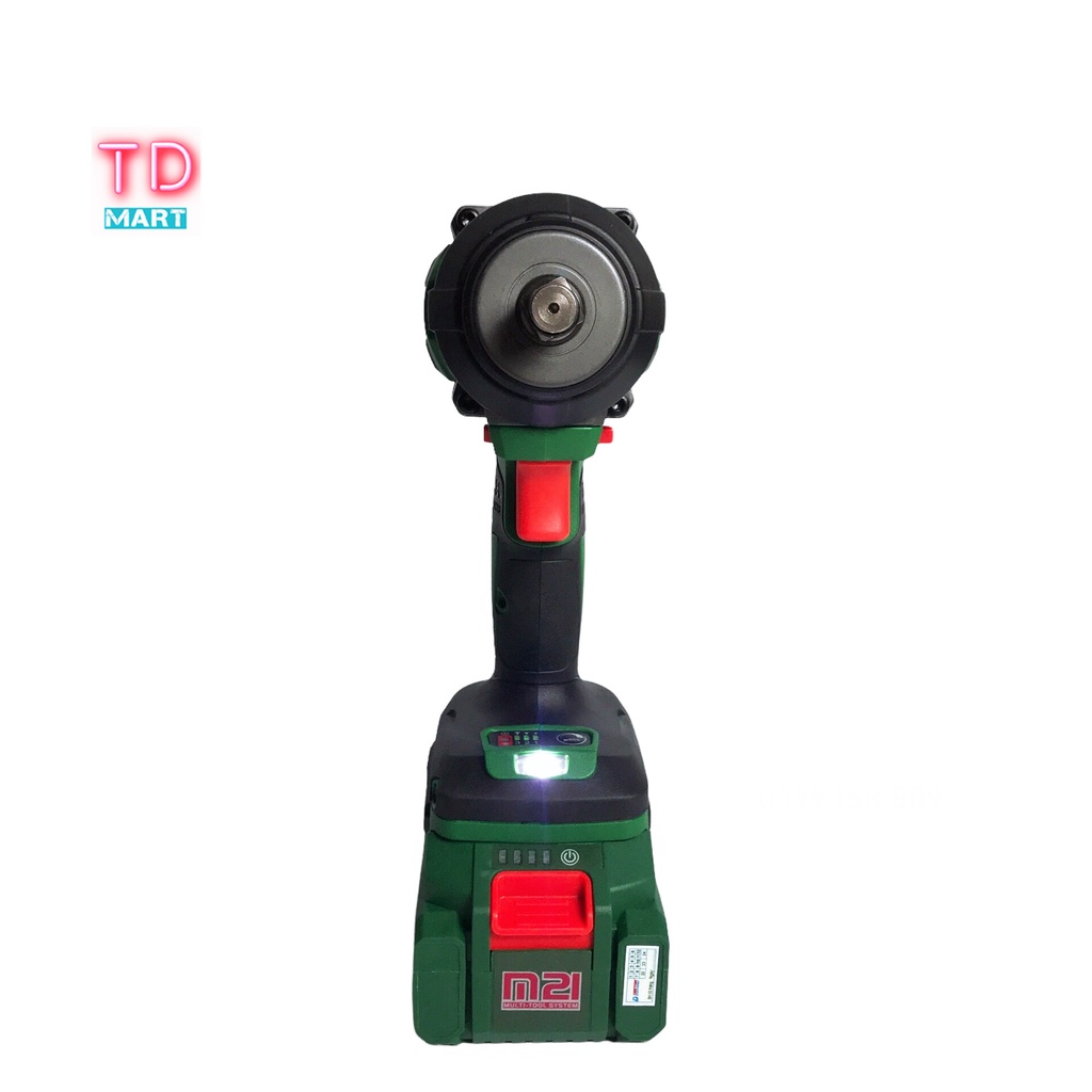 Máy siết bulong 520nm Dekton M21 iw520NCP chân pin Makita động cơ không chổi than