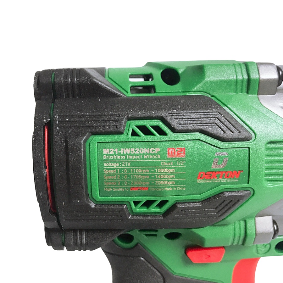 Máy siết bulong 520nm Dekton M21 iw520NCP chân pin Makita động cơ không chổi than
