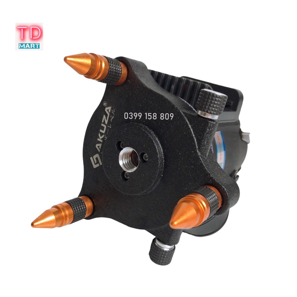 [Mẫu 2022] MÁY CÂN BẰNG LASER 5 TIA XANH AKUZA AK-488 SIÊU SÁNG