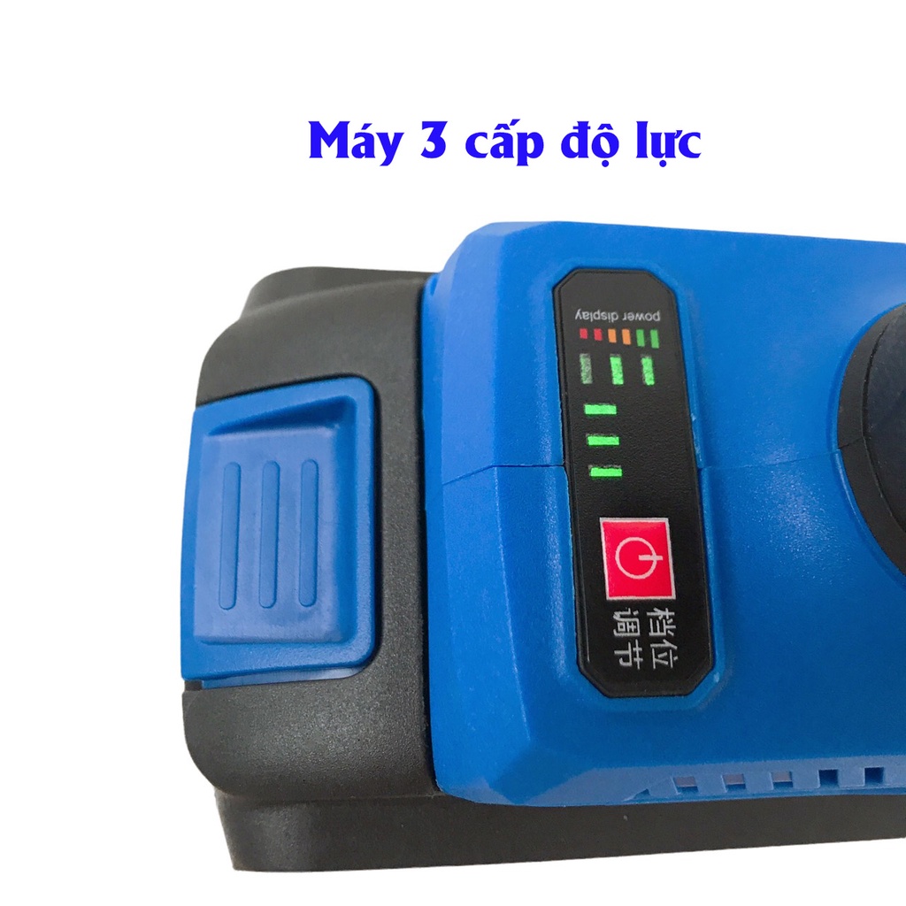 Máy Siết Bulong KingPro 98VF, Lực Siết 980Nm 2 Pin 15 Cell Chuyên Mở Ốc Lớn