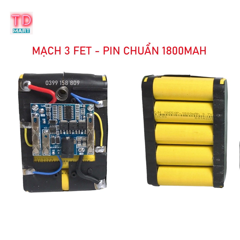 Máy chuyên vít không chổi than 21v MACAN chân pin phổ thông.