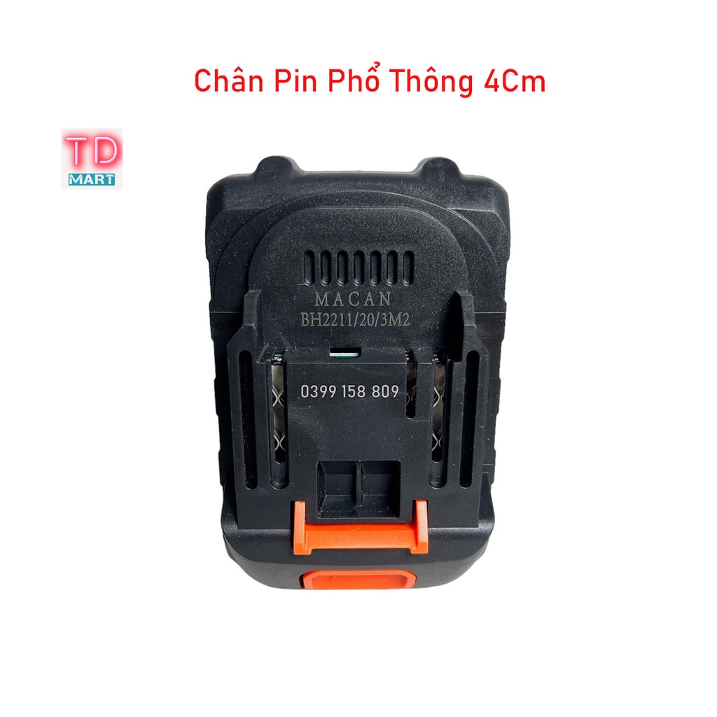 Pin MACAN 15 Cell 21V dung lượng cao chân pin phổ thông.