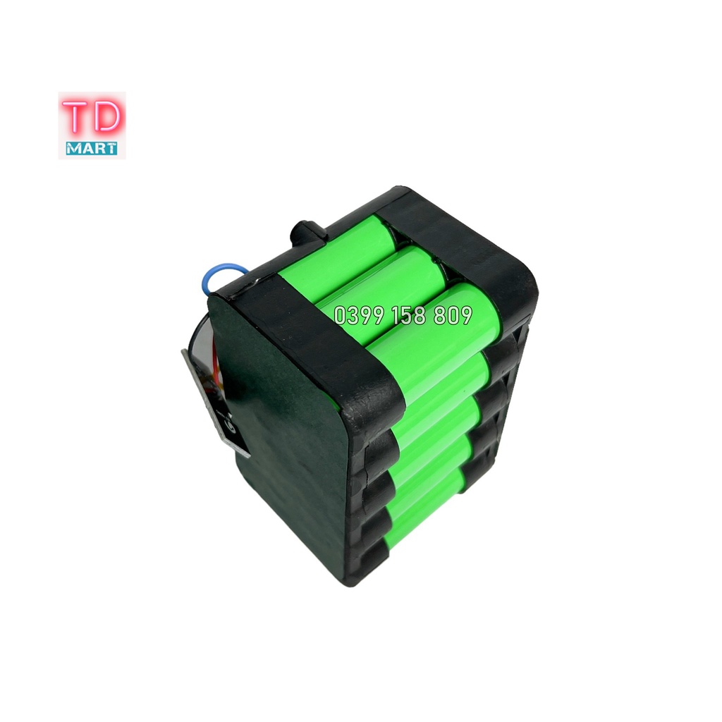 Pin HUKAN 15 cell 21V dung lượng cao chân pin phổ thông vỏ ABS chống va đập
