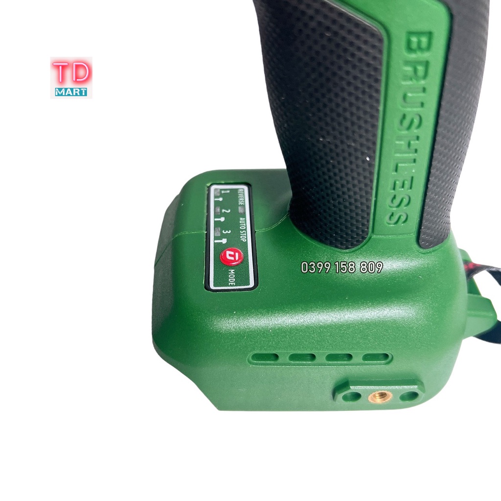 Máy siết bulong 2 trong 1 Dekton IW380N - Motor Brushless - Lực Siết 380N.m