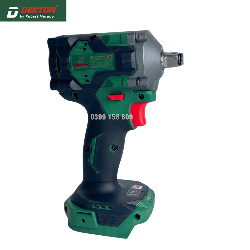 Thân máy siết bulong Dekton M21-IW380NPC 380Nm 3 Cấp Lực