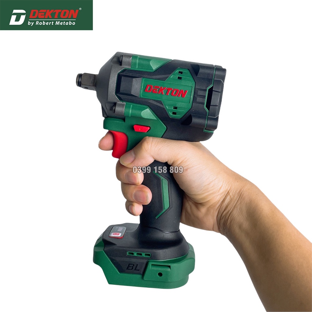 Thân máy siết bulong Dekton M21-IW380NPC 380Nm 3 Cấp Lực