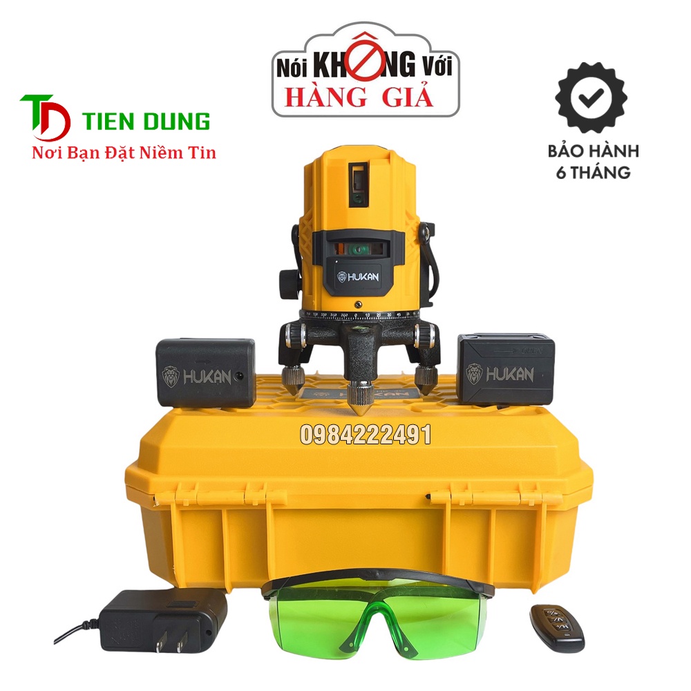 Máy cân bằng laze HUKAN HK-4C 5 tia xanh siêu sáng