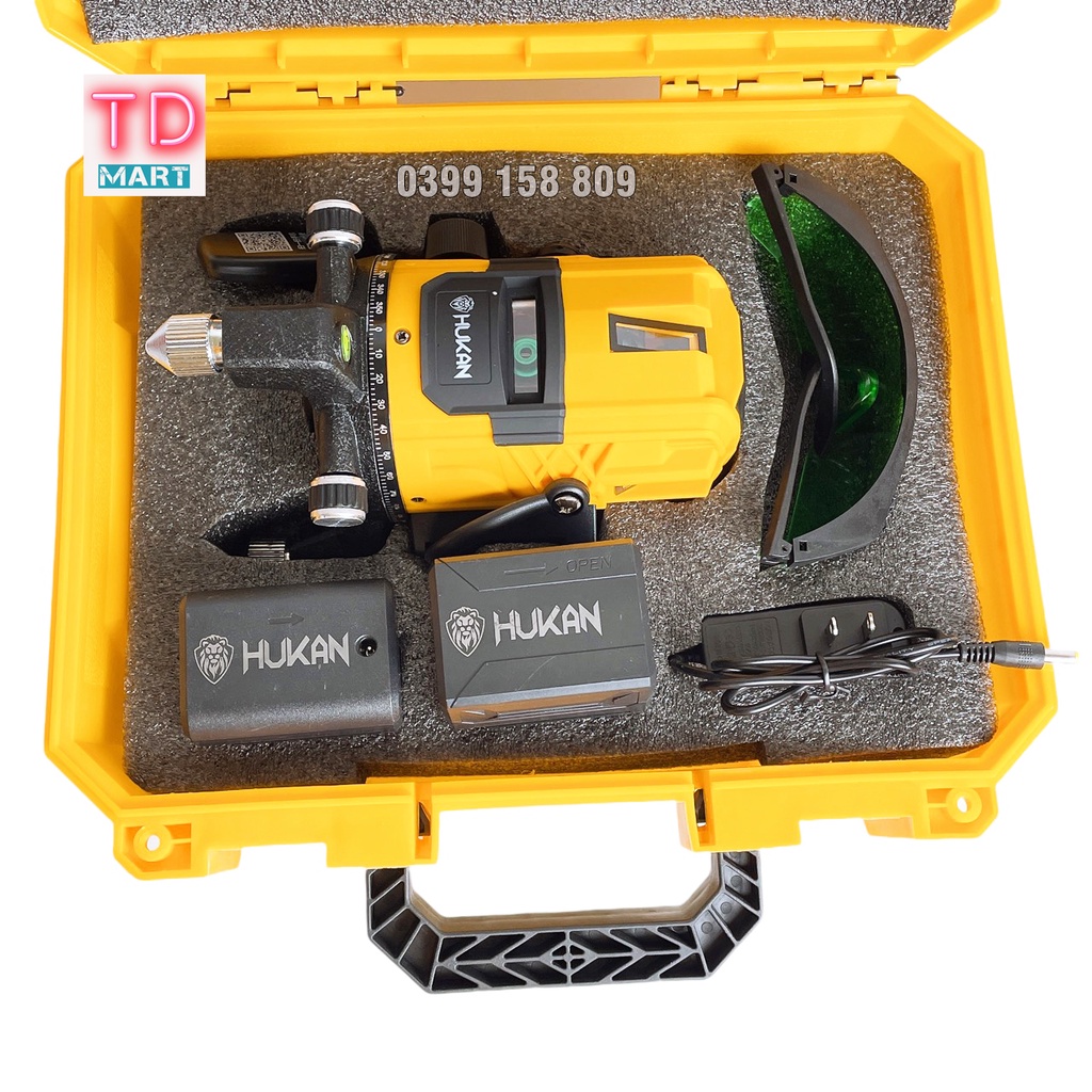 Máy cân bằng laze HUKAN HK-4C 5 tia xanh siêu sáng