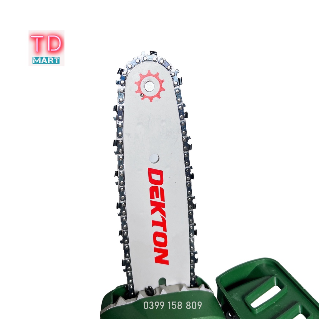 Thân Máy Cưa Xích Dùng Pin DEKTON M21-CS08BL, Công nghệ Brushless Dùng chung pin Makita
