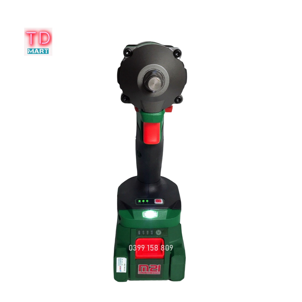 Máy Siết Bu Long Dekton M21-IW380CP Lực Siết 380Nm Thiết Kế Nhỏ Gọn Phù Hợp Dùng Chỗ Hẹp