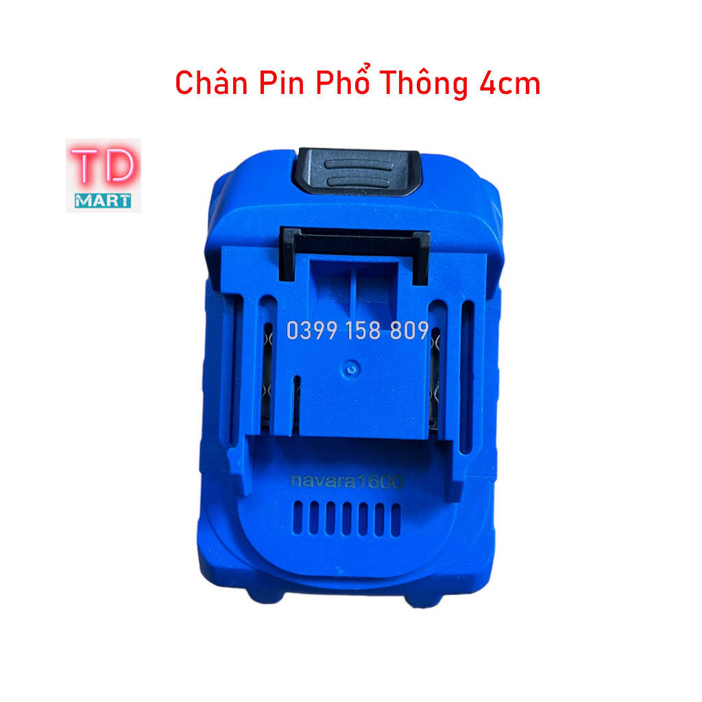 Pin 15 Cell 1600mAh Navara Chân pin phổ thông chất lượng tốt