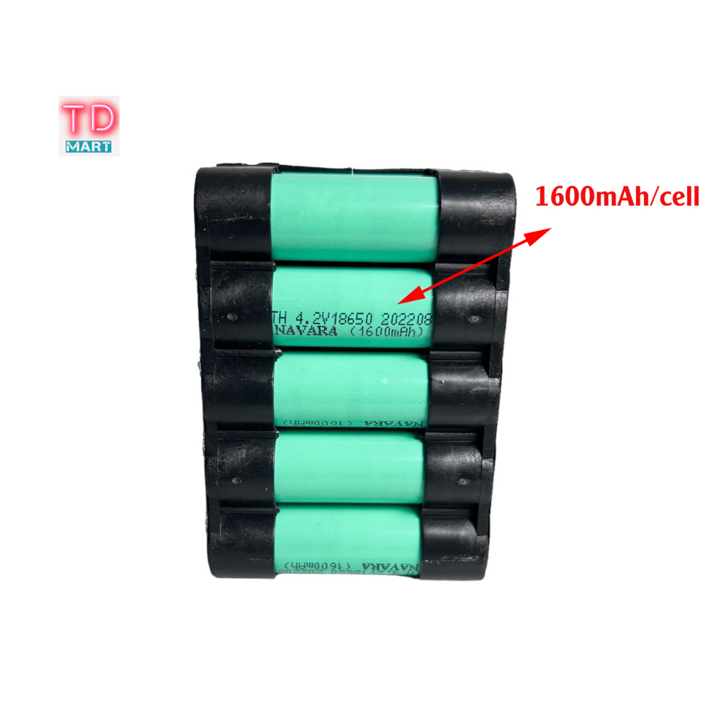 Pin 15 Cell 1600mAh Navara Chân pin phổ thông chất lượng tốt