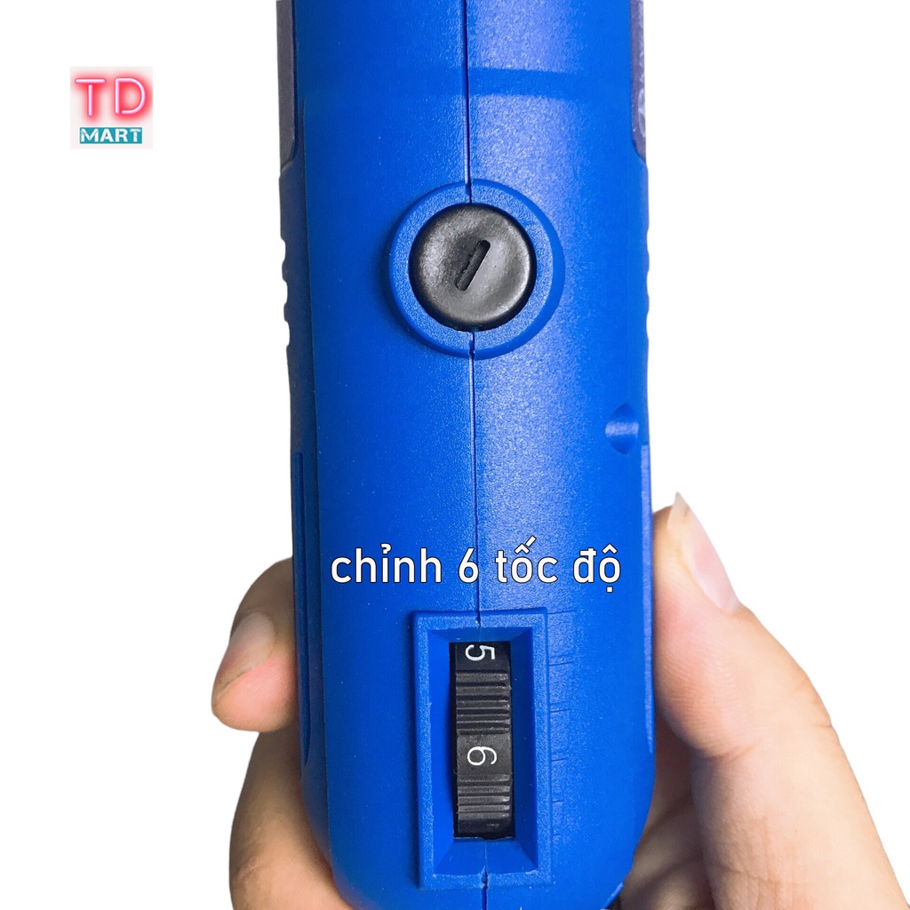 Bộ máy khoan, mài, khắc mini KINGPRO Cao Cấp Tặng Kèm 150 chi tiết