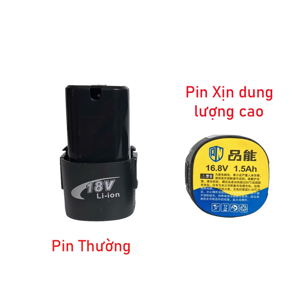 Pin 4 cell Lắp Cho Máy khoan cầm tay 16,8v,18V, 26V Trung Quốc