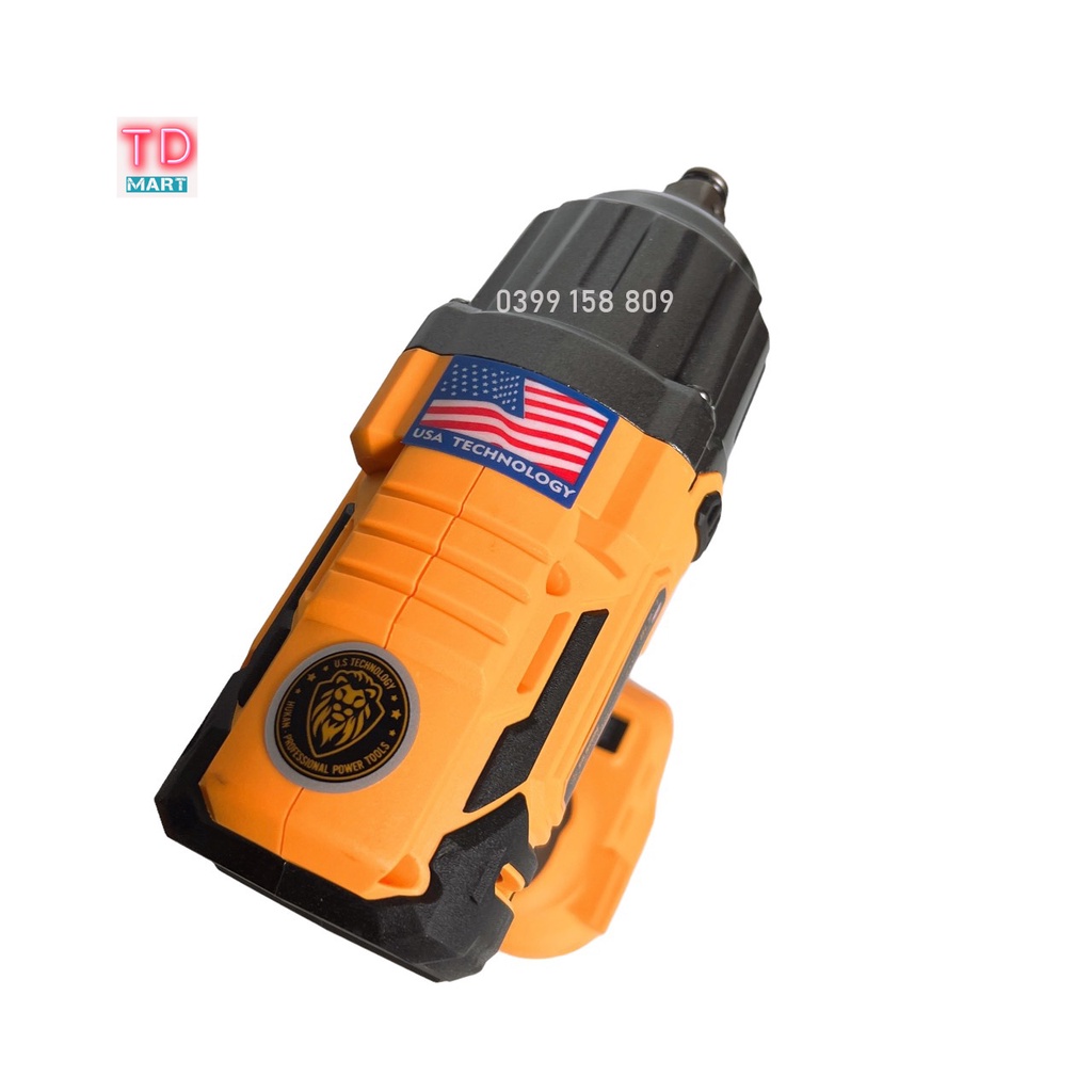 Thân máy siết bulong HUKAN X9-IMP lực siết 650 N.m Không Chổi Than