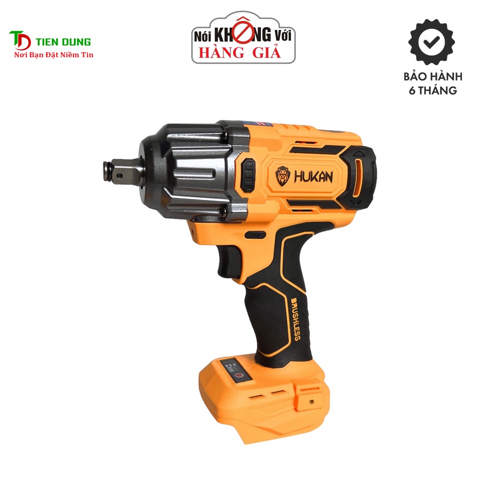 Thân máy siết bulong HUKAN X9-IMP lực siết 650 N.m Không Chổi Than