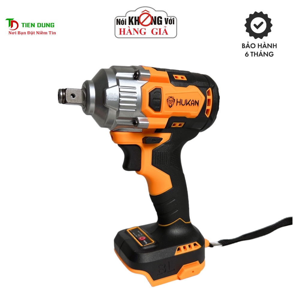 Thân máy siết bulong HUKAN X1 Pro Không Chổi Than chân pin phổ thông